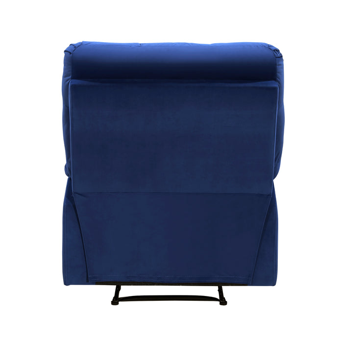 Colin Reclining Chair in Blue - 8525BU-1 - FAMSA Furniture (TX)
