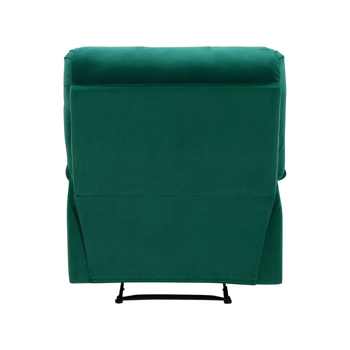 Colin Reclining Chair in Green - 8525GN-1 - FAMSA Furniture (TX)