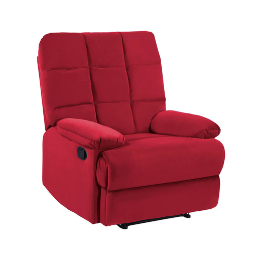 Colin Reclining Chair in Red - 8525RD-1 - FAMSA Furniture (TX)