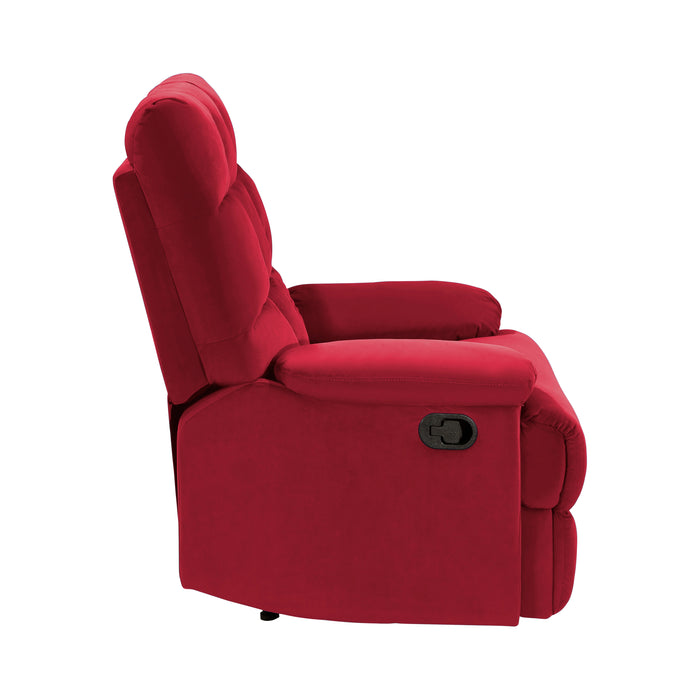 Colin Reclining Chair in Red - 8525RD-1 - FAMSA Furniture (TX)