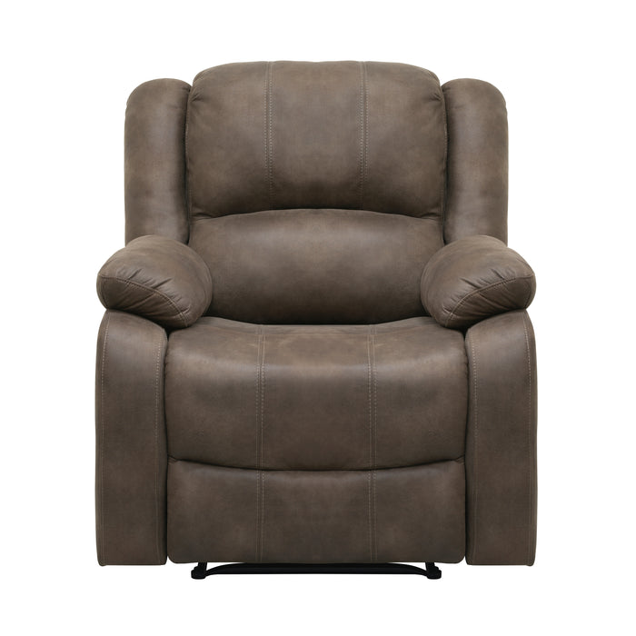 Fairview Reclining Chair in Brown - 8526BR-1 - FAMSA Furniture (TX)
