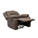 Fairview Reclining Chair in Brown - 8526BR-1 - FAMSA Furniture (TX)