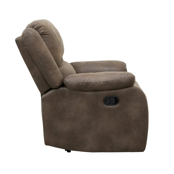 Fairview Reclining Chair in Brown - 8526BR-1 - FAMSA Furniture (TX)
