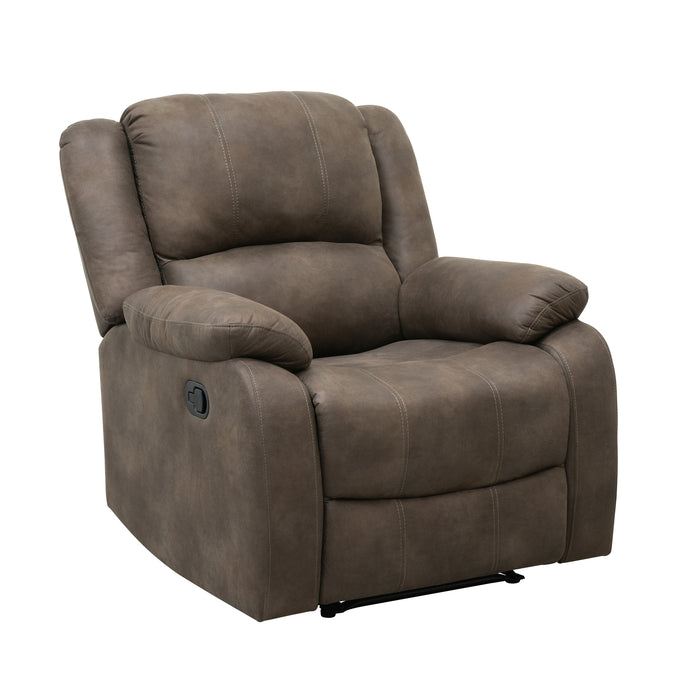 Fairview Reclining Chair in Brown - 8526BR-1 - FAMSA Furniture (TX)