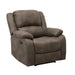 Fairview Reclining Chair in Brown - 8526BR-1 - FAMSA Furniture (TX)