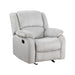 Fairview Glider Reclining Chair in Gray - 8526CN-1GD - FAMSA Furniture (TX)