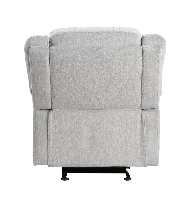 Fairview Glider Reclining Chair in Gray - 8526CN-1GD - FAMSA Furniture (TX)