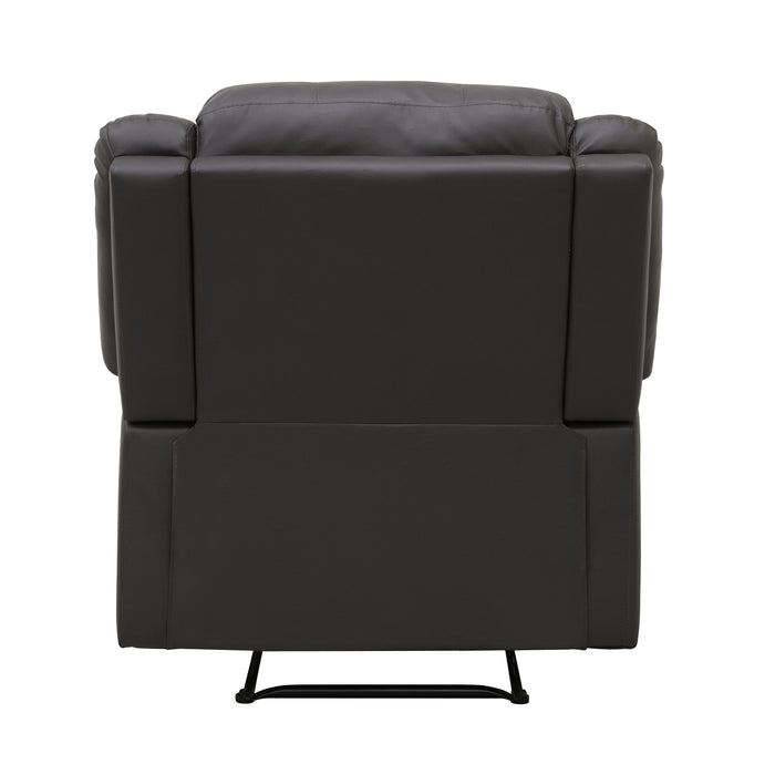 Fairview Reclining Chair in Brown - 8526DBPU-1 - FAMSA Furniture (TX)