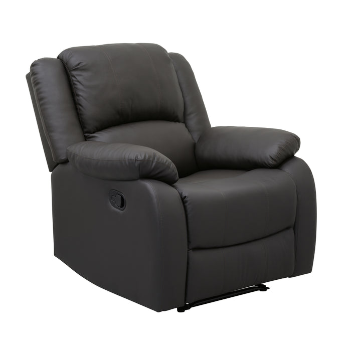 Fairview Reclining Chair in Brown - 8526DBPU-1 - FAMSA Furniture (TX)