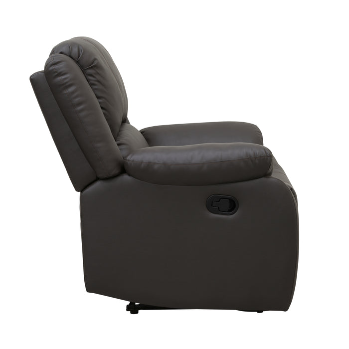Fairview Reclining Chair in Brown - 8526DBPU-1 - FAMSA Furniture (TX)