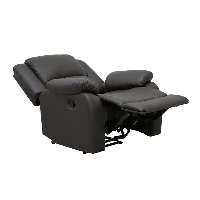 Fairview Reclining Chair in Brown - 8526DBPU-1 - FAMSA Furniture (TX)