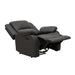 Fairview Reclining Chair in Brown - 8526DBPU-1 - FAMSA Furniture (TX)
