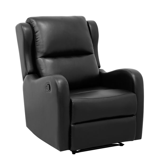 Durant RECLINING CHAIR in Black - 8527BLK-1 - FAMSA Furniture (TX)
