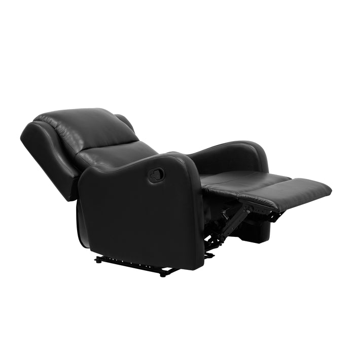 Durant RECLINING CHAIR in Black - 8527BLK-1 - FAMSA Furniture (TX)