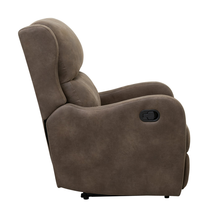 Durant RECLINING CHAIR in Brown - 8527BRW-1 - FAMSA Furniture (TX)