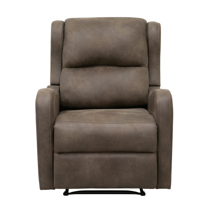 Durant RECLINING CHAIR in Brown - 8527BRW-1 - FAMSA Furniture (TX)