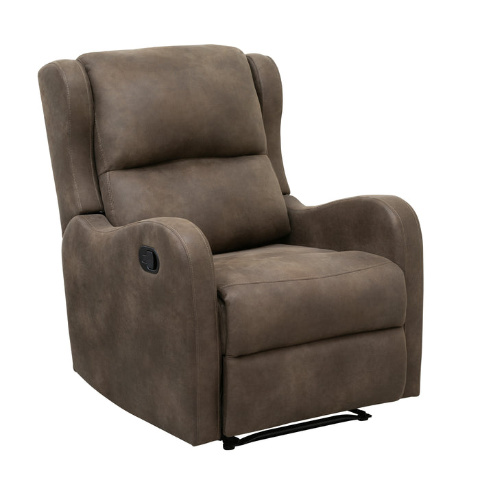 Durant RECLINING CHAIR in Brown - 8527BRW-1 - FAMSA Furniture (TX)
