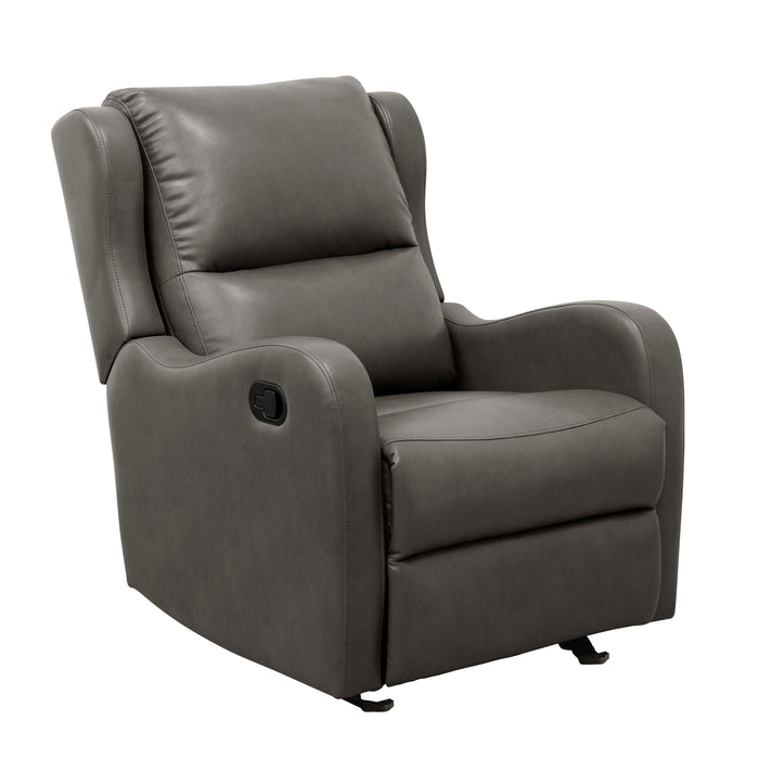 Durant Glider Reclining Chair in Gray - 8527GRY-1GD - FAMSA Furniture (TX)