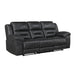 8538BK-3 Double Reclining Sofa image