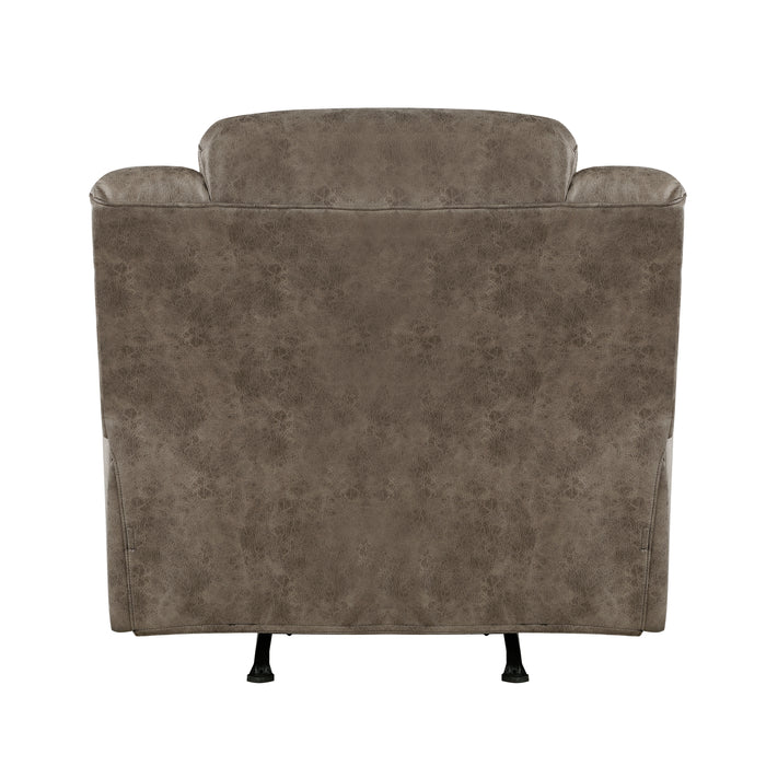 Hazen Rocker Reclining Chair in Brown - 8538BR-1 - FAMSA Furniture (TX)