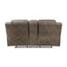 Hazen Double Reclining Loveseat with Center Console in Brown - 8538BR-2 - FAMSA Furniture (TX)