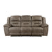 Hazen 2pc Set: Sofa, Love in Brown - 8538BR*2 - FAMSA Furniture (TX)