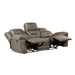 Hazen 2pc Set: Sofa, Love in Brown - 8538BR*2 - FAMSA Furniture (TX)