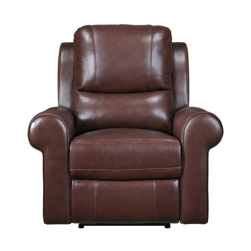 Mccall Power Reclining Chair with Power Headrest and Charging Ports in Brown - 8546BR-1PWH - FAMSA Furniture (TX)