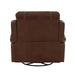 Newnan Swivel Glider Reclining Chair in Brown - 8549BRW-1 - FAMSA Furniture (TX)