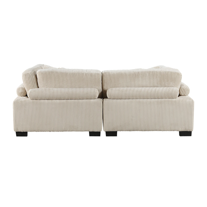 Traverse Loveseat in Beige - 8555BE-2* - FAMSA Furniture (TX)