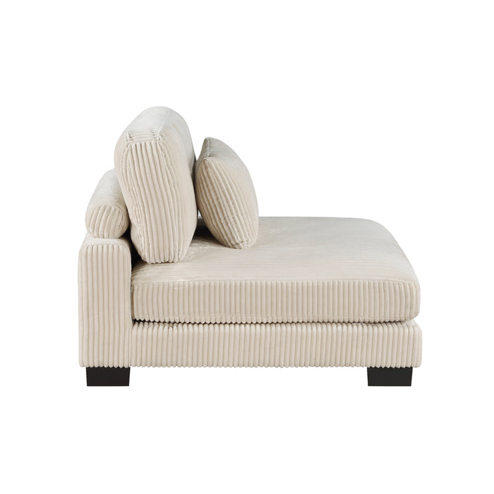 Traverse 4-Piece Modular Sectional with Ottoman in Beige - 8555BE*4OT - FAMSA Furniture (TX)