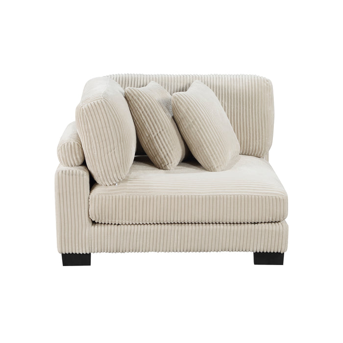 Traverse 6-Piece Modular Sectional with Ottoman in Beige - 8555BE*6OT - FAMSA Furniture (TX)