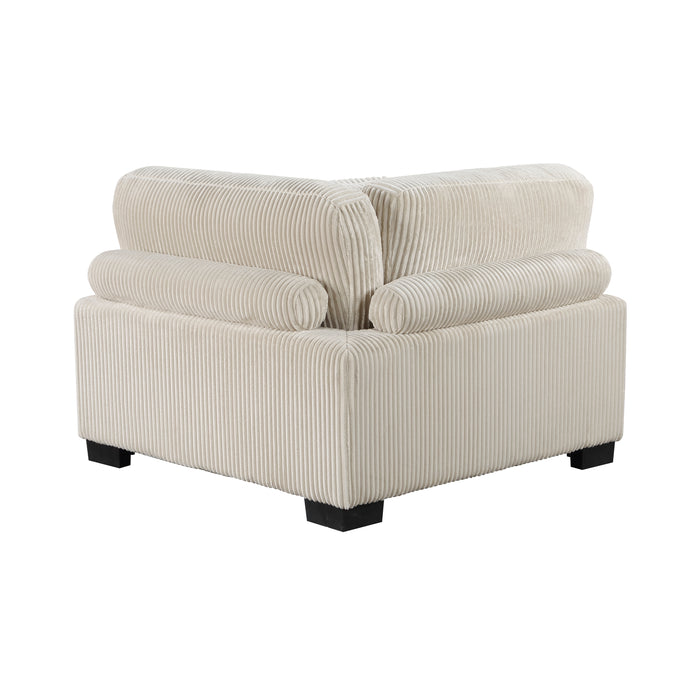 Traverse 6-Piece Modular Sectional with Ottoman in Beige - 8555BE*6OT - FAMSA Furniture (TX)