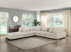 Traverse Ottoman in Beige - 8555BE-4 - FAMSA Furniture (TX)