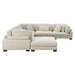 Traverse 6-Piece Modular Sectional with Ottoman in Beige - 8555BE*3CR2ACOT - FAMSA Furniture (TX)