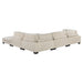 Traverse 5-Piece Modular Sectional with Ottoman in Beige - 8555BE*5OT - FAMSA Furniture (TX)