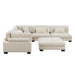 Traverse 6-Piece Modular Sectional with Ottoman in Beige - 8555BE*6OT - FAMSA Furniture (TX)