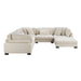 Traverse 6-Piece Modular Sectional with Ottoman in Beige - 8555BE*3CR2ACOT - FAMSA Furniture (TX)