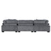Traverse Sofa in Gray - 8555GY-3* - FAMSA Furniture (TX)