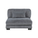Traverse 4-Piece Modular Sectional in Gray - 8555GY*4SC - FAMSA Furniture (TX)