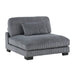 Traverse 6-Piece Modular Sectional with Ottoman in Gray - 8555GY*6OT - FAMSA Furniture (TX)
