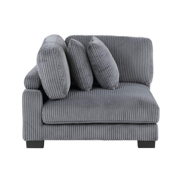 Traverse 6-Piece Modular Sectional in Gray - 8555GY*3CR3AC - FAMSA Furniture (TX)