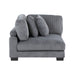 Traverse 6-Piece Modular Sectional in Gray - 8555GY*3CR3AC - FAMSA Furniture (TX)