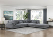 Traverse Ottoman in Gray - 8555GY-4 - FAMSA Furniture (TX)