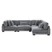 Traverse 4-Piece Modular Sectional in Gray - 8555GY*4SC - FAMSA Furniture (TX)