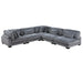 Traverse 5-Piece Modular Sectional in Gray - 8555GY*5SC - FAMSA Furniture (TX)