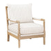 Hampstead Accent Chair in Gray/Natural/White - 8557-1SS - FAMSA Furniture (TX)