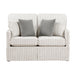 Hampstead Loveseat in Gray/White - 8557-2 - FAMSA Furniture (TX)