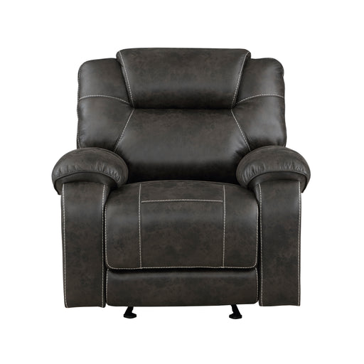 Gainesville Glider Reclining Chair in Brown - 8560PM-1 - FAMSA Furniture (TX)