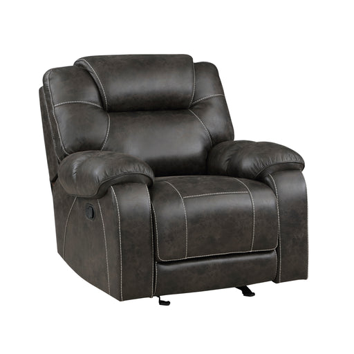 Gainesville Glider Reclining Chair in Brown - 8560PM-1 - FAMSA Furniture (TX)